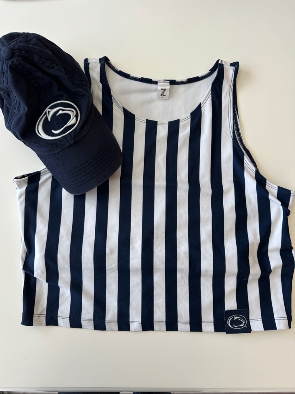 Penn State tank top and hat lot